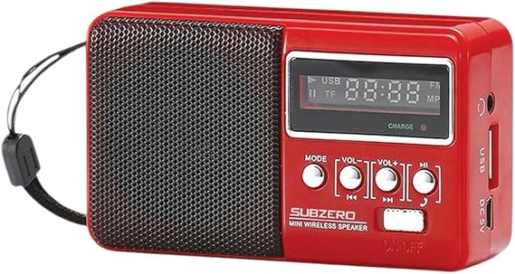 MODDESTORE Mini Nostalji Cep Radyosu Tws/fm Usb Bluetooth Müzik Kutusu