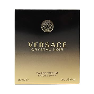 Crystal Noir by Versace for Women Eau de Parfum Spray, 3 Ounce/90 ml