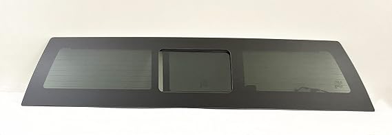 One Panel High Performance Heated Power Slider Back Window Glass Compatible with Chevrolet Silverado/GMC Sierra 2019-2026 1500 & 2020-2026 2500/3500 4 Door Pickups (Not For 1500 Light Duty)