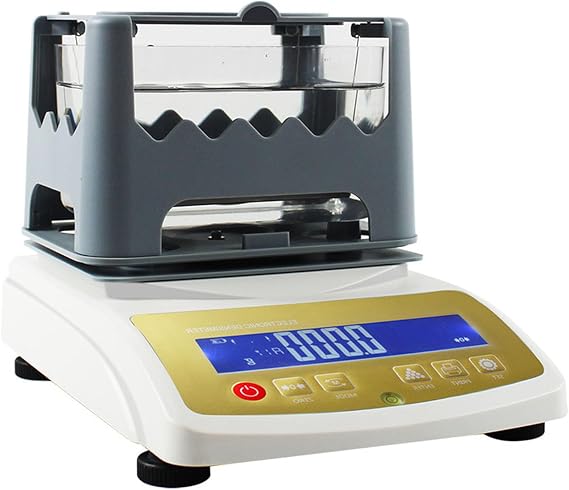 Precious Metal Authenticity Tester,Digital Electronic Gold Purity Tester Machine,Gold Densimeter,Gold Tester Electronic,Gold Purity Analyser,300K