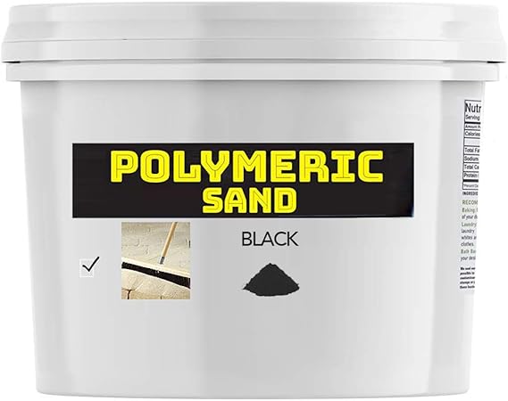 Polymeric Sand - Black 18lbs Joint Stabilizing Sand for Pavers
