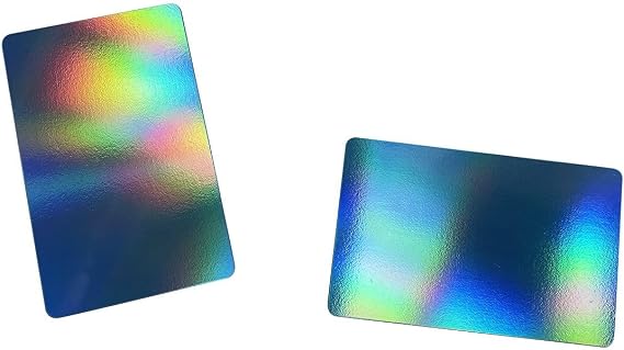 YARONGTECH NTAG215 NFC Blank PVC Color Cards Work with TagMo and Games for All NFC-Enabled Smartphones and Devices (Pack of 10) (Laser)