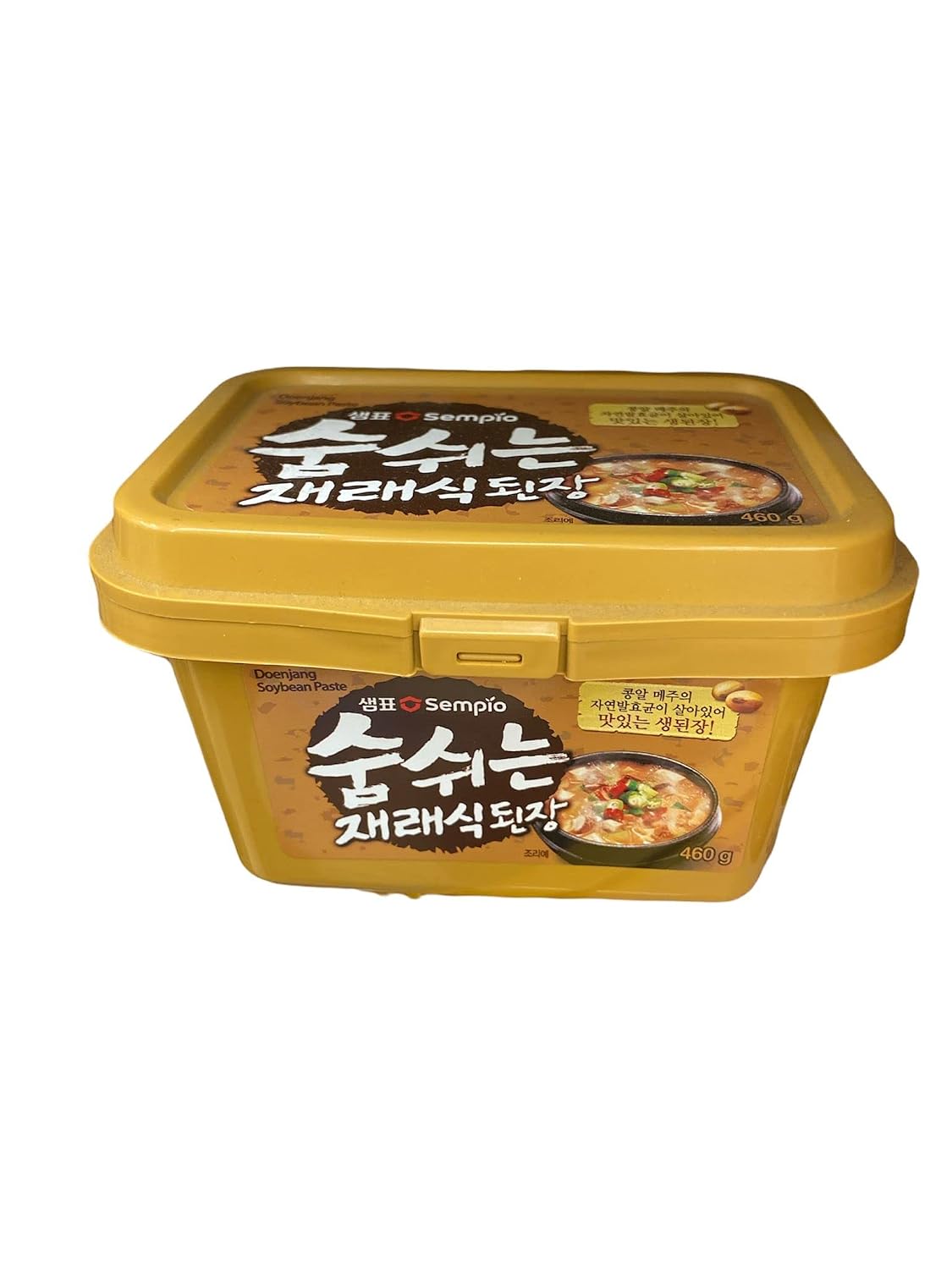 Sempio Doenjang Soybean Paste 숨쉬는재래식된장 Traditional Korean Meal. Doenjang. Nutritious Meal. Rich Vitamin & Minerals. Diet Friendly – 16.22 Oz pack of 2