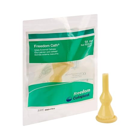 Freedom Cath Latex Self-Adhering Male External Catheter, 31 mm - 1 Each / Each