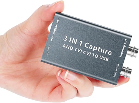 2MP AHD to USB 2.0 Capture Card 1080P Support TVI CVI Driver Free