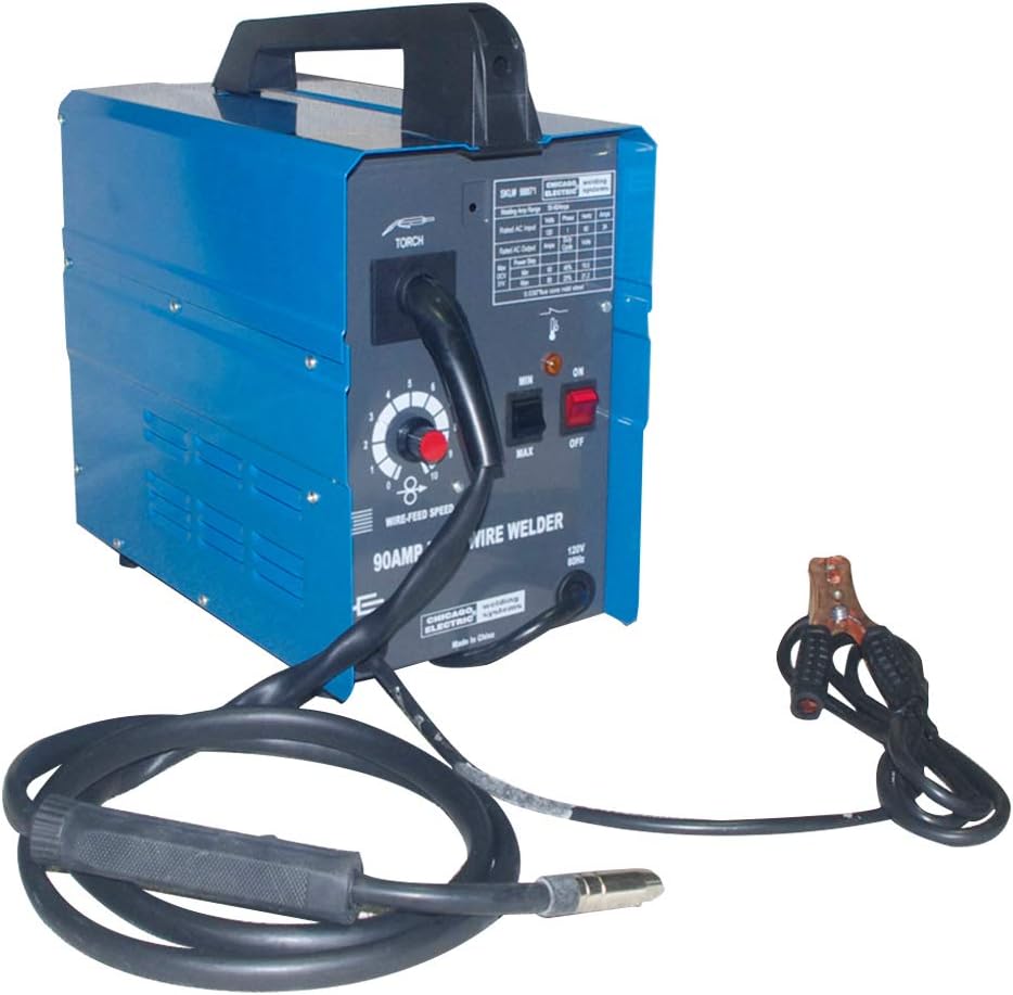 Chicago Electric Mig 100 Welding 110V 90AMP Flux Wire Welder