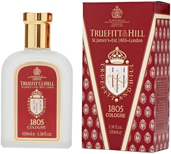 Truefitt & Hill 1805 Cologne for Men, Fresh Oceanic fragrance, 3.38 oz.