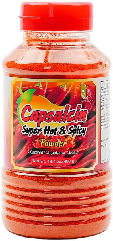 Chungwoo Capsaicin Powder Gochugaru Chili Seasoning Condiment Chili Powder 400g Authentic Korean Taste Chili Spice