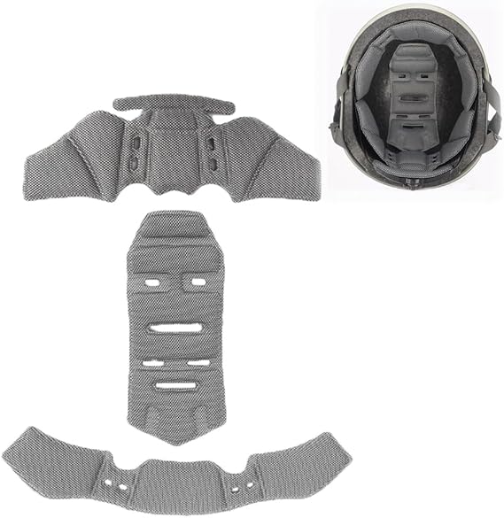Helmet Pads for Bell Pit Boss / Pit Boss Carbon, Multi-Sport Helmet Pad Inserts, Helmets Replacement Memory Foam Padding Kits Set Accessories, Comfort, Soft and Breathable
