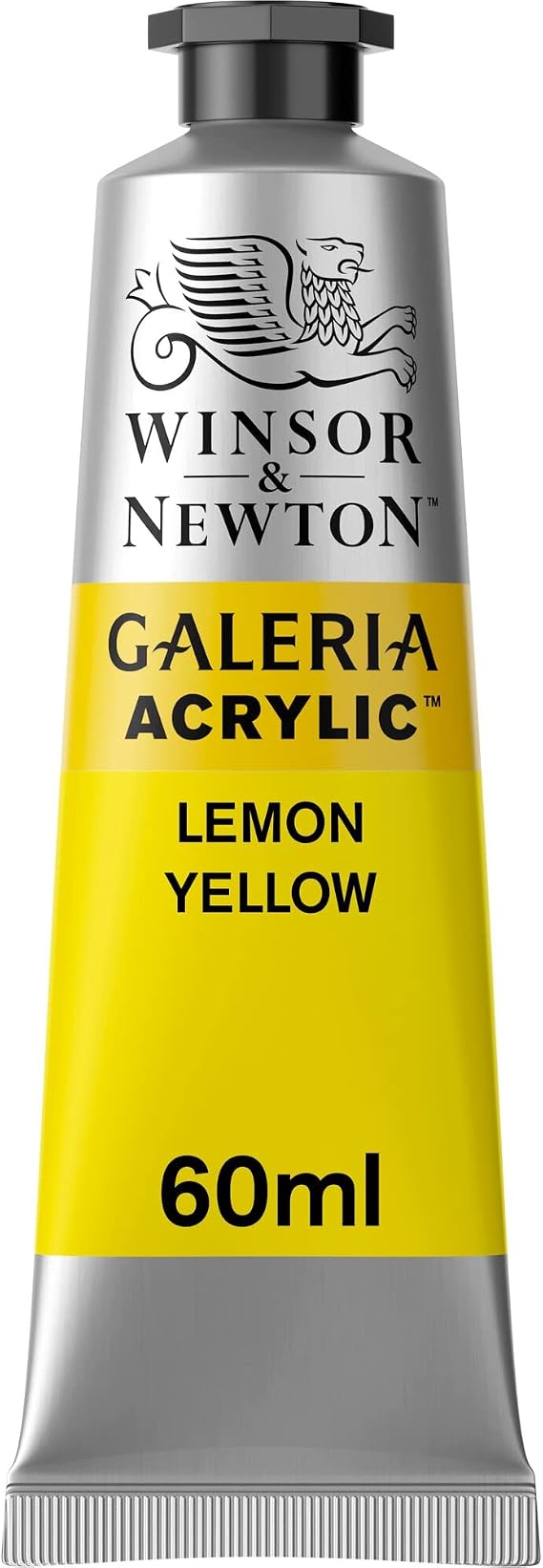 Winsor & Newton Galeria Acrylic Color, 60ml Tube, Lemon Yellow