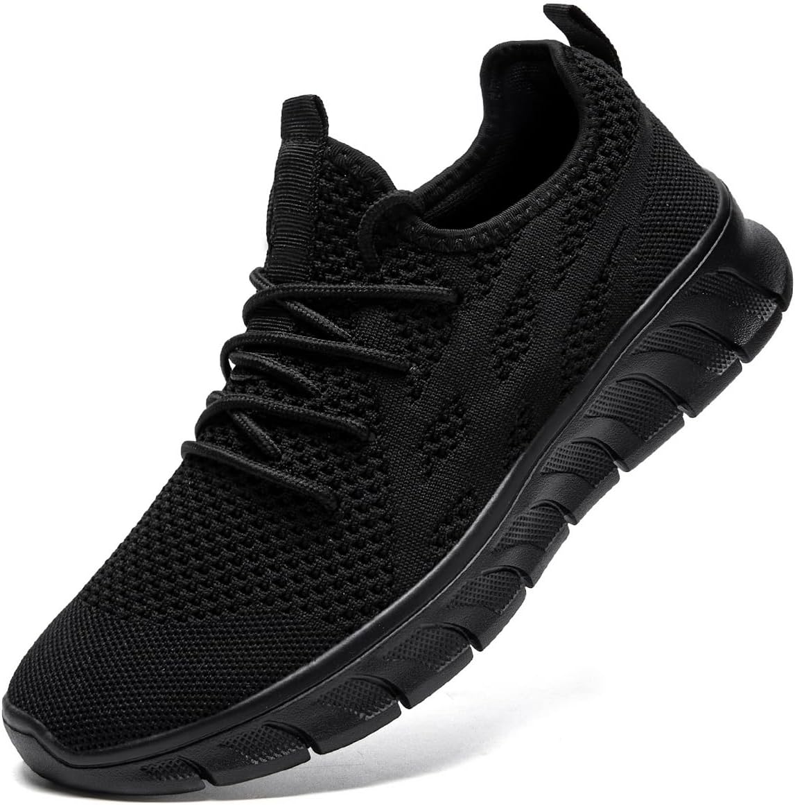 Womens Running Shoes Lightweight Walking Sneakers Tennis Athletic Lace Up Gym Casual Fashion Fitness Sports Soft Sole Mesh Workout Comfortable
