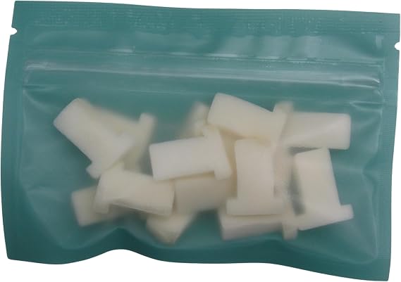 Sponge Sticks with 5ml 70% Rubbing Alcohol, 15 Pack