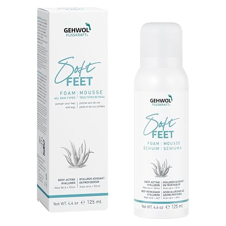 GEHWOL Soft Feet Foam, 4.4 Ounce (Pack of 1)