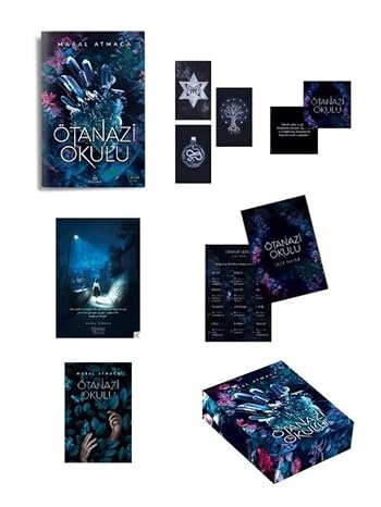 Ötanazi okulu 1 ayraç, poster, alıntı kartları, çiçek defteri, Çiçek takvimi
