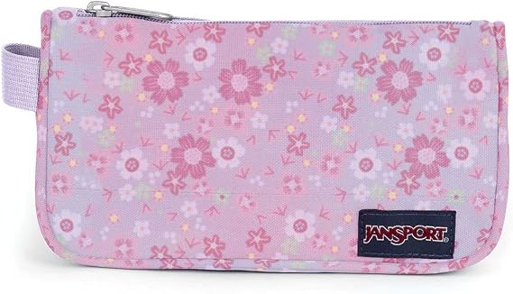 JanSport Medium Accessory Pouch Medium Pouch 08 L 12 x 22 x 45 cm Baby Blossom
