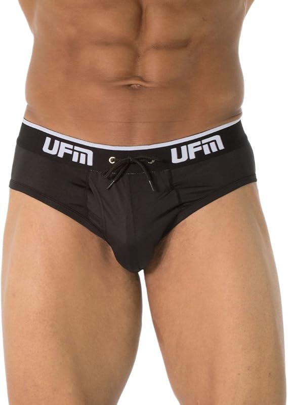 UFM Mens Viscose Brief w/Patented Adj. Support Pouch Underwear for Men