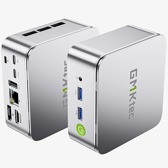 GMKtec Mini PC Ryzen 5 3500U 16GB RAM 512 SSD Office Home Business Computer