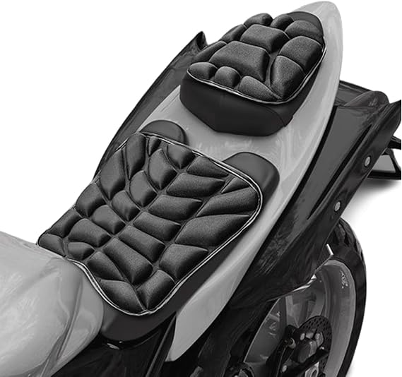 Motorcycle Seat Cushion for Super SOCO TC Max, Eva Foam-Shock Absorbing Waterproof Non-Slip Breathable Accessories
