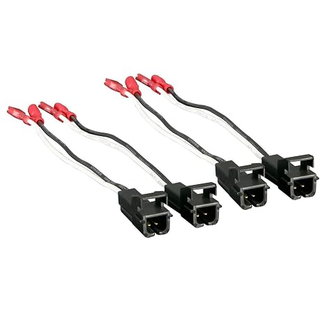 Car Speaker Wire Harness Adapter Vehicle Connection Plug Cable Connector Replaces OEM 72-4568 72-4568