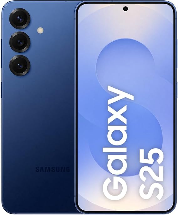 Samsung Galaxy S25 AI Smartphone with Galaxy AI No Contract Mobile Phone with Android 12 GB RAM 256 GB Memory 50 MP Camera Navy