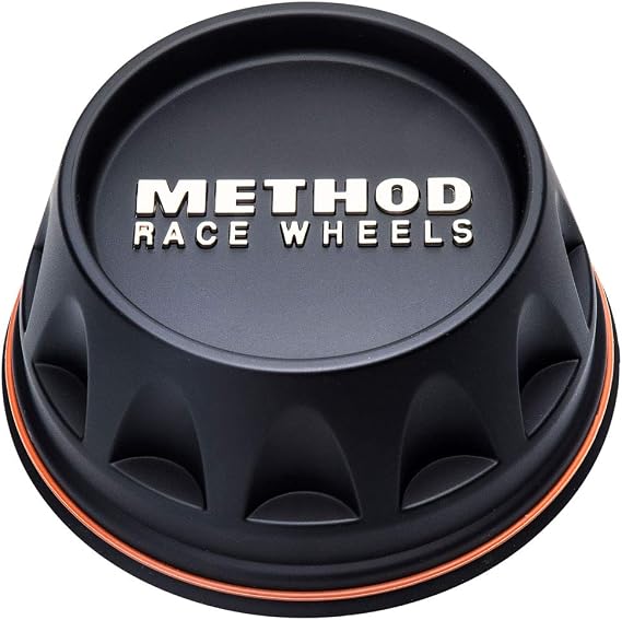 Method Race Wheels Center Cap, UTV Push Through, Black