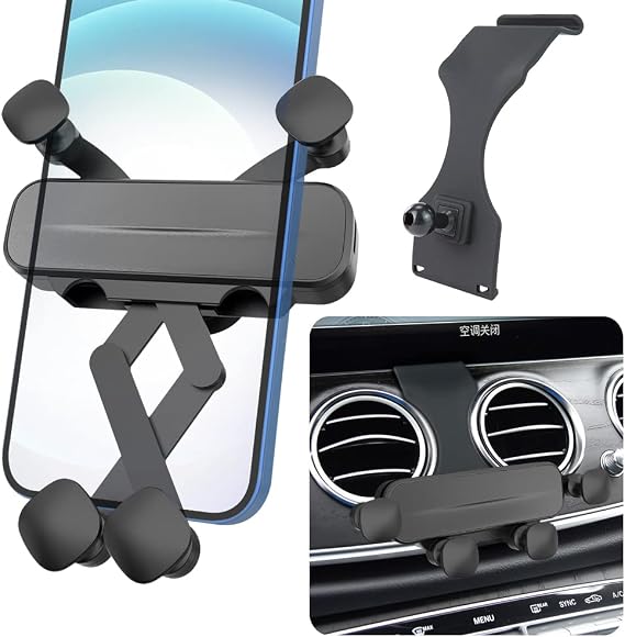 Car Phone Holder Mount for 2016-2023 Mercedes Benz E Class E300 E200 E260 E220d 2018-2023 CLS Class CLS350 CLS450 Auto Accessories Interior Decoration Mobile Cell Smartphone Bracket