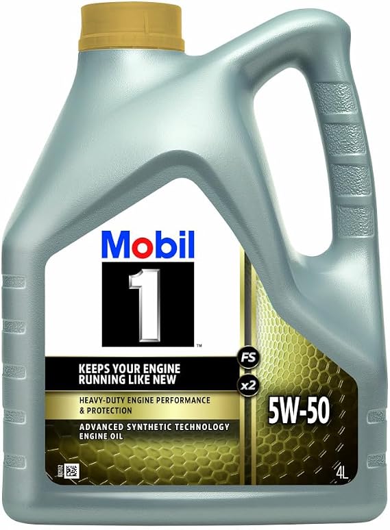 Mobil 1 FS X2 5W50 Motor Yağı, 4 L