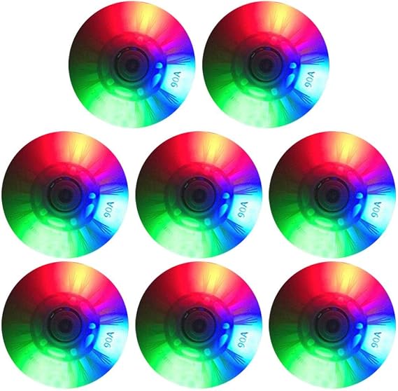 8 Pack Wheels, 68mm, 70mm, 72mm, Inline Skate Wheels with Bearings, ABEC 9, Luminous Wheels, Inline Skate Replacement Wheels, Luminous Inline Skate Wheels (68mm)