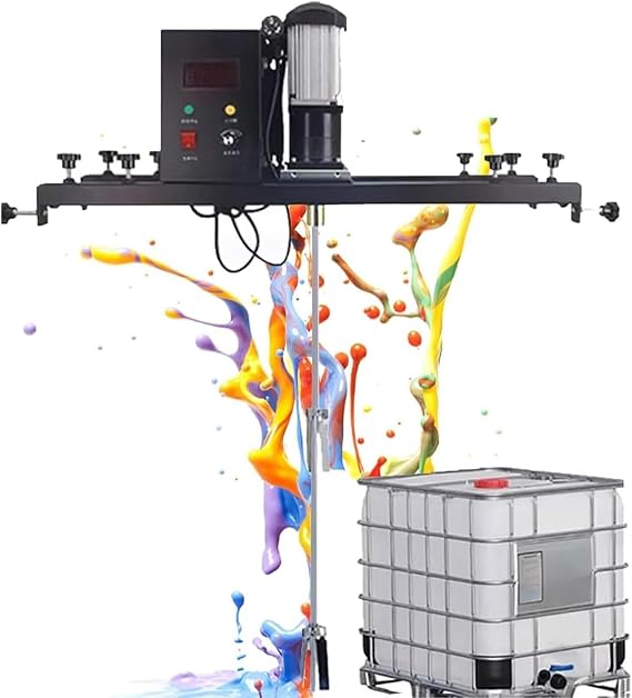 Electric Tank Mixer Machine, Pneumatic Bracket Mixer, IBC Air Agitator, Paint Stirring Machine Bracket Air Agitator Paint Mix Tool