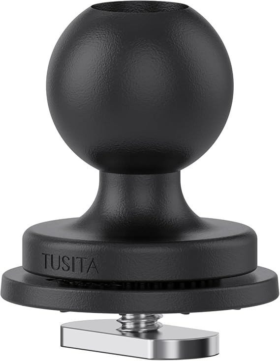 TUSITA Track Ball Mount 1 Inch with T-Bolt Attachment - B Size 1" Ball