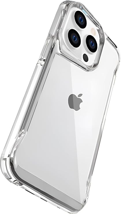 Minesk iPhone 16 Pro Max için Defend Serisi Kristal Berraklığında Ultra Şeffaf Arkası Sert Polikarbonat Kenarları Yumuşak Silikon Super Koruyucu Özellikli Kılıf (Şeffaf, 16 Pro Max)