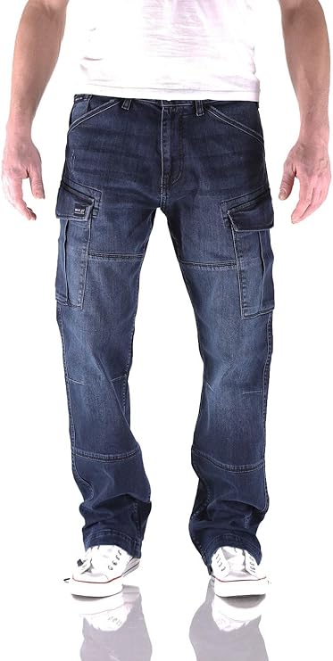 Big Seven Brian Dark Ocean Cargo Men's Jeans Trousers