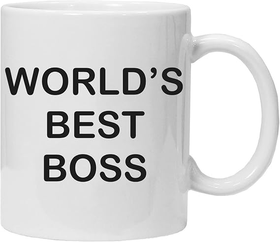 NBC The Office Dunder Mifflin World'S Best Boss Coffee Mug