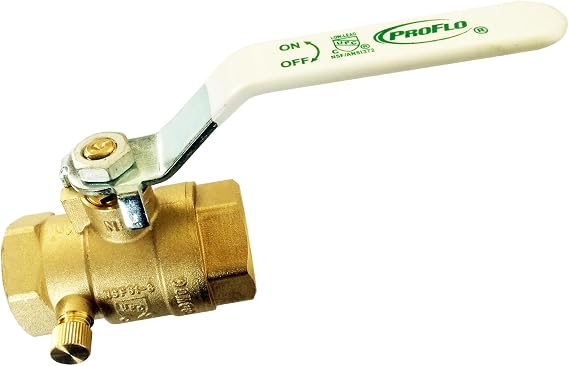 PROFLO PFXR850PF 3/4" Full Port Ball and Waste Valve