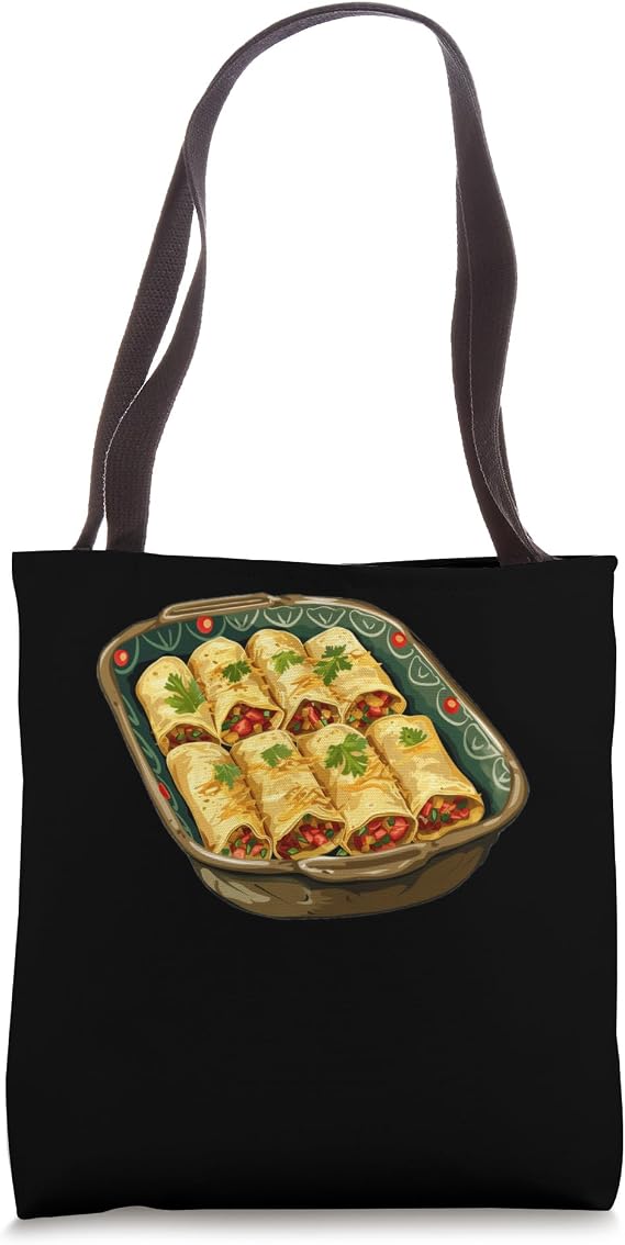Taquitos In A Fancy Dish Tote Bag
