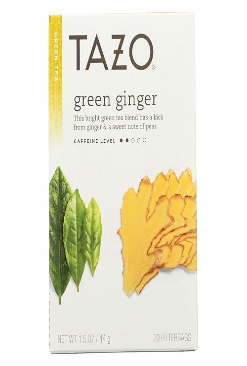 Tazo Green Ginger Tea -- 20 Tea Bags