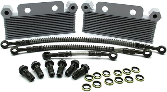 Double Oil Cooler For Zongshen Daytona 190cc LXR DHZ Pit Dirt Bike