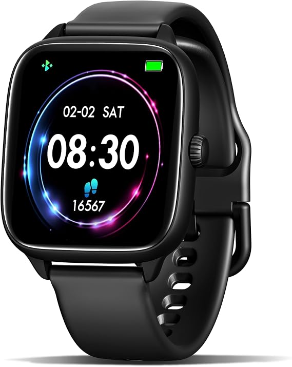 Sunorshop Fitness Tracker Answer/Make Calls, Smart Watch with Blood Pressure, Blood Oxygen, 24/7 Heart Rate Monitor, 120+ Sport Mode Activity Tracker, Waterproof Sleep Tracker for Women Men