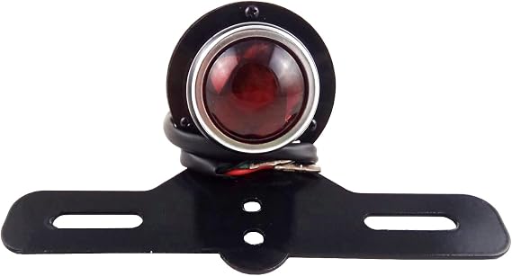 1" Round Motorcycle Brake Tail Light for Yamaha Suzuki Kawasaki Tail Lights