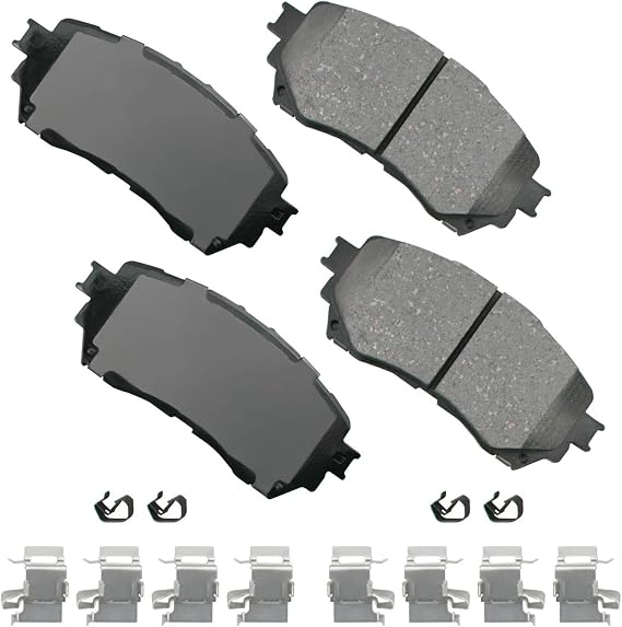 Akebono Brake Pad Set (ACT1711) , GREY