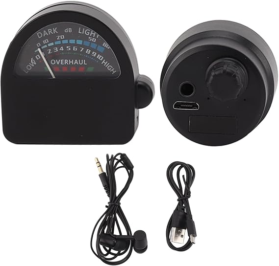Wall Pipe Water Leak Detector, Water Leakage Detection Wall Listening Device Water Leakage Sound Amplifier with Headphone