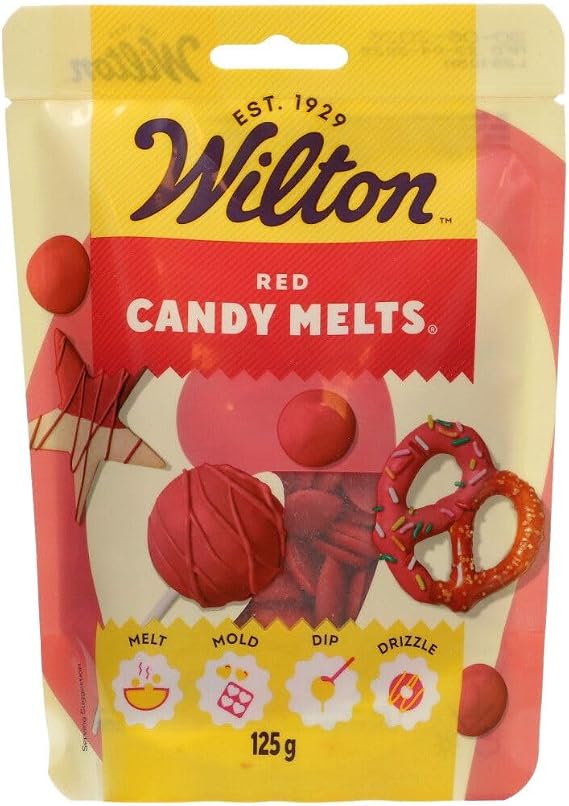 Wilton Candy Melts Red, 125 g
