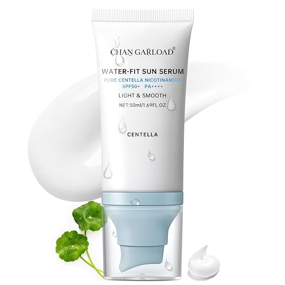 Korean Sunscreen for Face & Body SPF 50+ Madagascar Centella Mineral Sunblock with Tinted Moisturizer, Hyaluronic Acid & Niacinamide, Lightweight & Hydrating Korean Skin Care, 50ml