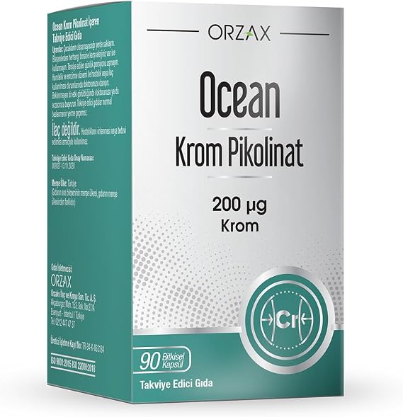Orzax Ocean Krom Pikolinat 20 Mcg 90 Kapsül