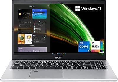 acer Aspire 5 15 2022 Laptop, 4-Core Intel Core i7-1165G7, 15.6 FHD IPS Display, Intel Iris Xe Graphics, 24GB DDR4 1TB SSD, Backlit Keyboard, Fingerprint, Wi-Fi 6, Win10 Home