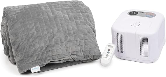 ChiliSleep chiliBLANKET Cooling and Heating Weighted Blanket Can Be Used with Chili Cube & OOLER Sleep Systems Temperature Control, Great for Comfort & Rest (Blanket with chiliPAD Control Unit)