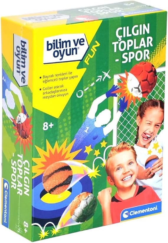 Clementoni Bilim ve Oyun - Çılgın Toplar - Spor Oyuncak