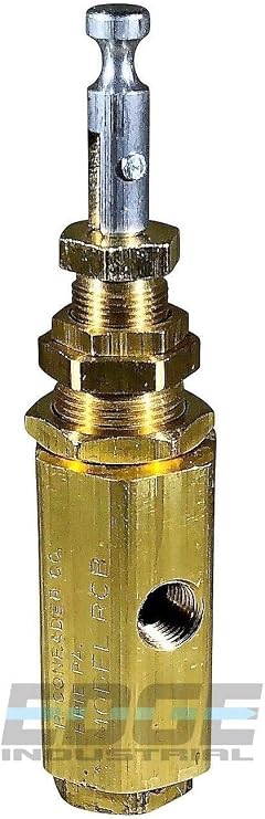 Pilot Discharge Unloader Valve for AIR Compressor 1/4" Female NPT FNPT (100-120 PSI)