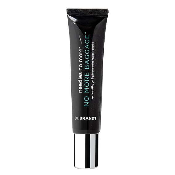 Dr. Brandt Needles No More, No More Baggage - 1 oz (Jumbo Size) - Minimizes Under-Eye Bags, Puffiness & Dark Circles