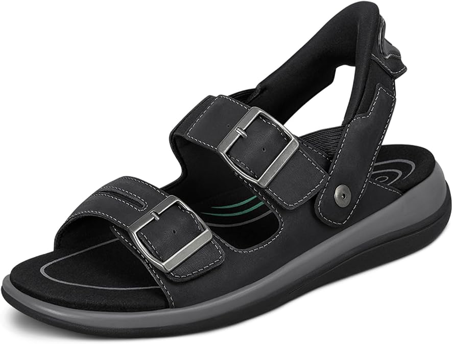Orthofeet Minerva Orthopedic Women's Leather Sandals